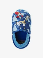 Sega Sonic The Hedgehog Toddler & Boys Dual Sizes Slippers