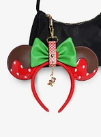 Loungefly Disney Minnie Mouse Ear Headband Holder Keychain - BoxLunch Exclusive
