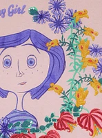 Coraline Floral Portrait T-Shirt - BoxLunch Exclusive
