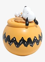 Peanuts Snoopy Sleeping Cookie Jar