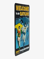DC Comics Batman & Robin Batcave Wall Sign