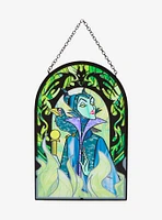 Disney Sleeping Beauty Dragon Flames Stained Glass Wall Art