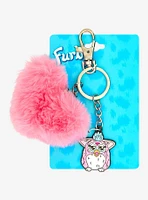 Furby Pom Pom Charm Keychain