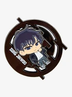 Solo Leveling Sung Jinwoo Spinning Enamel Pin