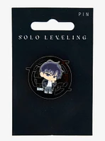Solo Leveling Sung Jinwoo Spinning Enamel Pin