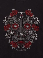 Disney Pixar Coco Embroidered Icons Sugar Skull Crewneck - BoxLunch Exclusive