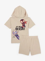 Marvel Heroes Toddler Shirt and Shorts Set — BoxLunch Exclusive