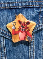 Five Nights at Freddy's Foxy Star Button Pin