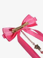 Sailor Moon Ribbon Bow Charm Hair Clips - BoxLunch Exclusive
