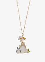 Studio Ghibli® My Neighbor Totoro Floral Totoros Charm Necklace - BoxLunch Exclusive