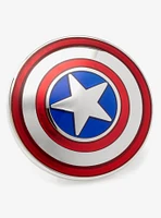 Marvel Captain America Navy Ankle Socks and Lapel Pin Set