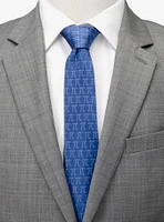 Pi Mathematics Symbol Blue Men's Tie