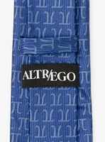 Pi Mathematics Symbol Blue Men's Tie
