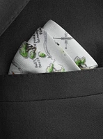 Disney Winnie The Pooh Map Pocket Square