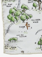 Disney Winnie The Pooh Map Pocket Square