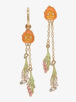 Studio Ghibli® Howl's Moving Castle Calcifer Mix and Match Earrings - BoxLunch Exclusive