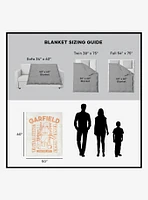Garfield Can I Nap Yet 50x60" Silk Touch Throw Blanket