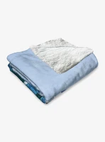 Disney Up Touched Down Silk Touch Sherpa Throw Blanket