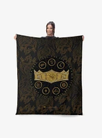 House of the Dragon Dragons Did Silk Touch Sherpa Throw Blanket