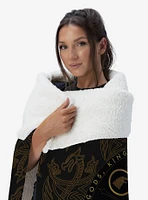 House of the Dragon Dragons Did Silk Touch Sherpa Throw Blanket
