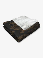 House of the Dragon Dragons Did Silk Touch Sherpa Throw Blanket