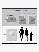 Where The Wild Things Are He Sailed Silk Touch Sherpa Throw Blanket