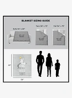 Where The Wild Things Are King Of All Silk Touch Sherpa Throw Blanket