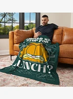 Garfield Stop For Lunch 50x60" Silk Touch Throw Blanket