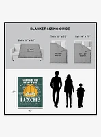 Garfield Stop For Lunch 50x60" Silk Touch Throw Blanket