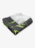 The Wizard of Oz Don't Add Water Silk Touch Sherpa Throw Blanket