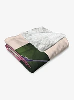 The Wizard of Oz What's Your Excuse Silk Touch Sherpa Throw Blanket