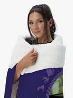 The Wizard of Oz Wicked Bad Silk Touch Sherpa Throw Blanket
