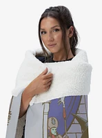 The Wizard of Oz Wicked Witch Silk Touch Sherpa Throw Blanket