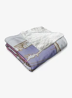 The Wizard of Oz Wicked Witch Silk Touch Sherpa Throw Blanket