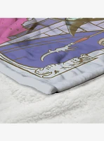 The Wizard of Oz Wicked Witch Silk Touch Sherpa Throw Blanket