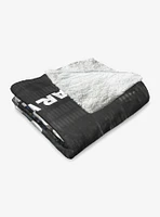 Star Wars Classic Quotes Obi-Wan No Moon Silk Touch Sherpa Throw Blanket