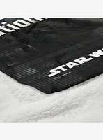 Star Wars Classic Quotes Obi-Wan No Moon Silk Touch Sherpa Throw Blanket