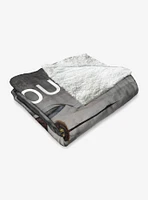 Star Wars Classic Quotes General Grievous Silk Touch Sherpa Throw Blanket
