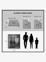 Star Wars Classic Quotes General Grievous Silk Touch Sherpa Throw Blanket