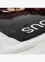 Star Wars Classic Quotes Darth Sidious Silk Touch Sherpa Throw Blanket