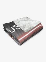 Star Wars Classic Quotes Sidious Legal Silk Touch Sherpa Throw Blanket