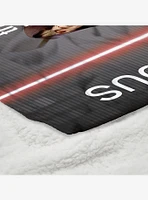 Star Wars Classic Quotes Sidious Legal Silk Touch Sherpa Throw Blanket