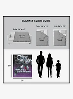 Transformers G1 Grid Jazz Silk Touch Sherpa Throw Blanket