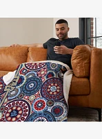 Star Wars Classic Repeats and Patterns Mandala Silk Touch Sherpa Throw Blanket