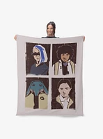 Star Wars Skeleton Crew Portraits 50x60" Silk Touch Throw Blanket