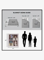 Star Wars Skeleton Crew Portraits 50x60" Silk Touch Throw Blanket