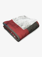 A Nightmare On Elm Street Sweater Silk Touch Sherpa Throw Blanket