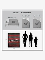 A Nightmare On Elm Street Sweater Silk Touch Sherpa Throw Blanket