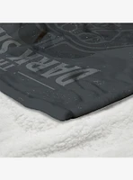 Star Wars Classic Dark Side Coffee Co. Silk Touch Sherpa Throw Blanket