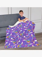 Furby Shooting Stars Silk Touch Throw Blanket